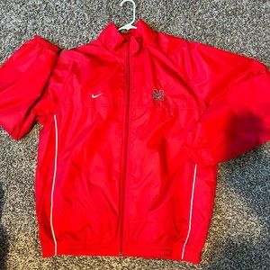 Nebraska Nike windbreaker